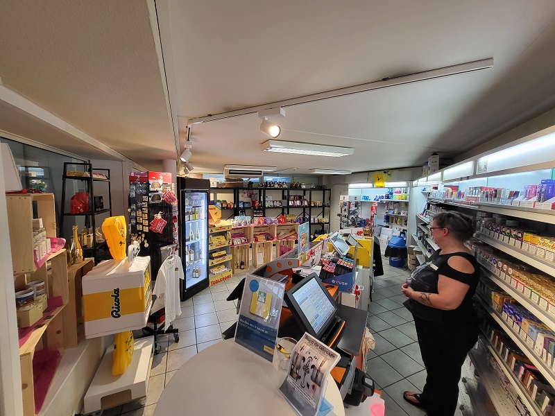 Picture of the inside of the Kiosk