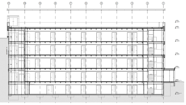 Cross section view