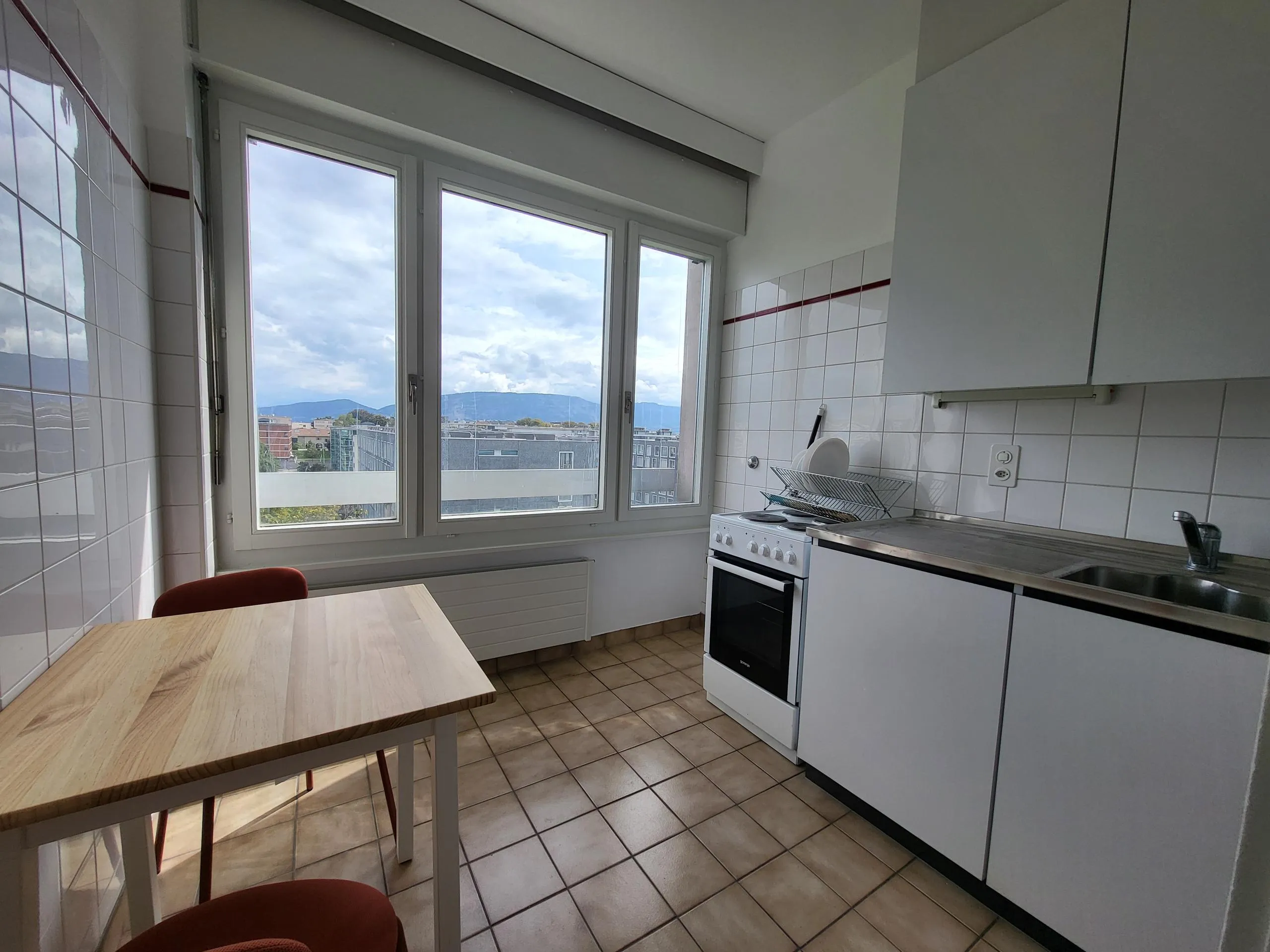 Kitchen in the apartment