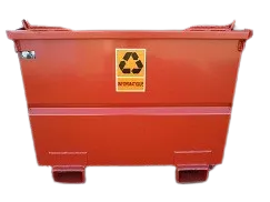 Red container