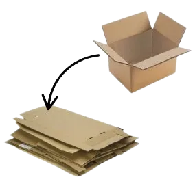 Carboard boxes