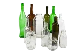 Glass bottles and jars
