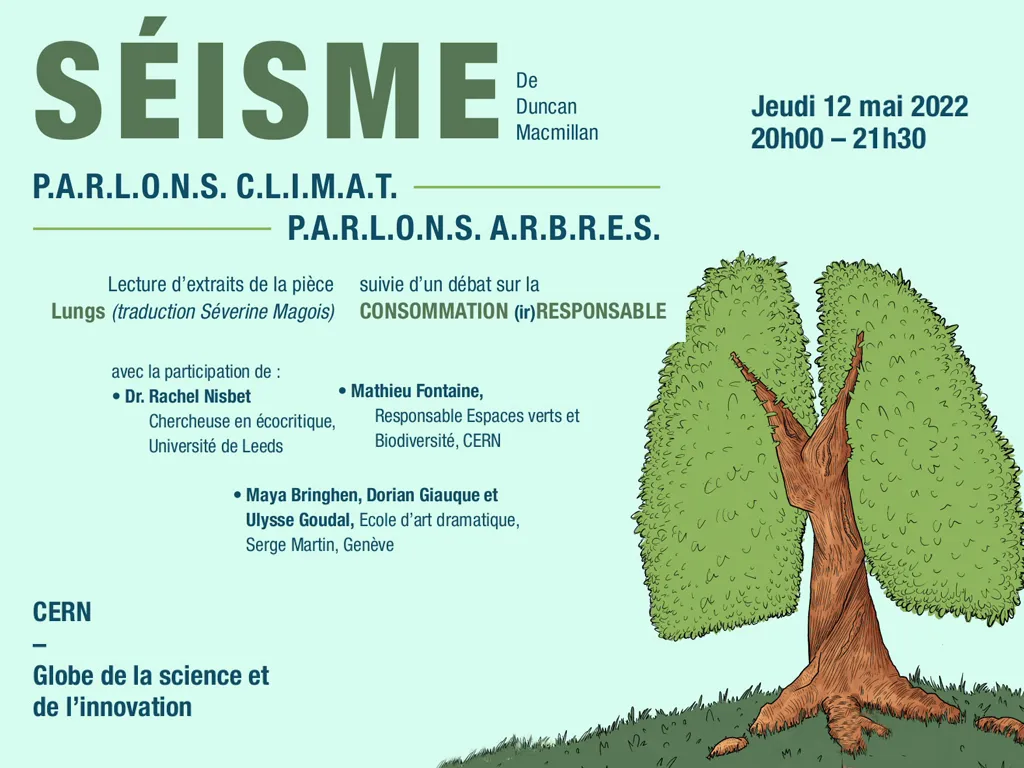 Séisme – Parlons Climat, Parlons Arbres