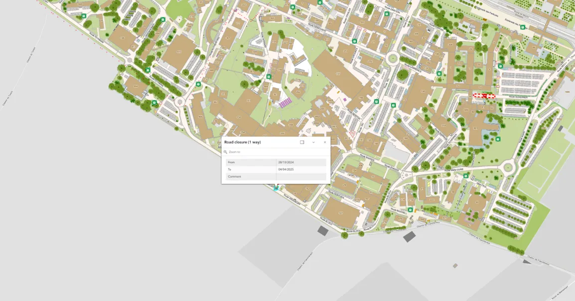 Traffic disruptions: a new GIS development to also streamline procedures